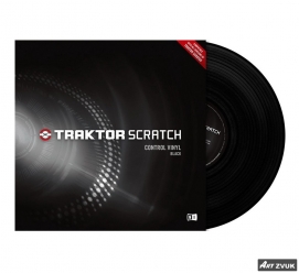 Traktor Scratch Pro Control Vinyl Black